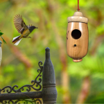 Mangeoire Oiseau Bambou 3