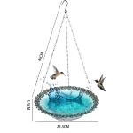 Mangeoire Oiseau Verre 5