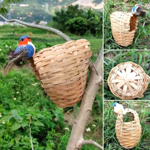 Mangeoire Oiseaux Osier 3