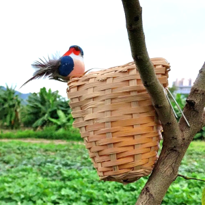 Mangeoire Oiseaux Osier 4